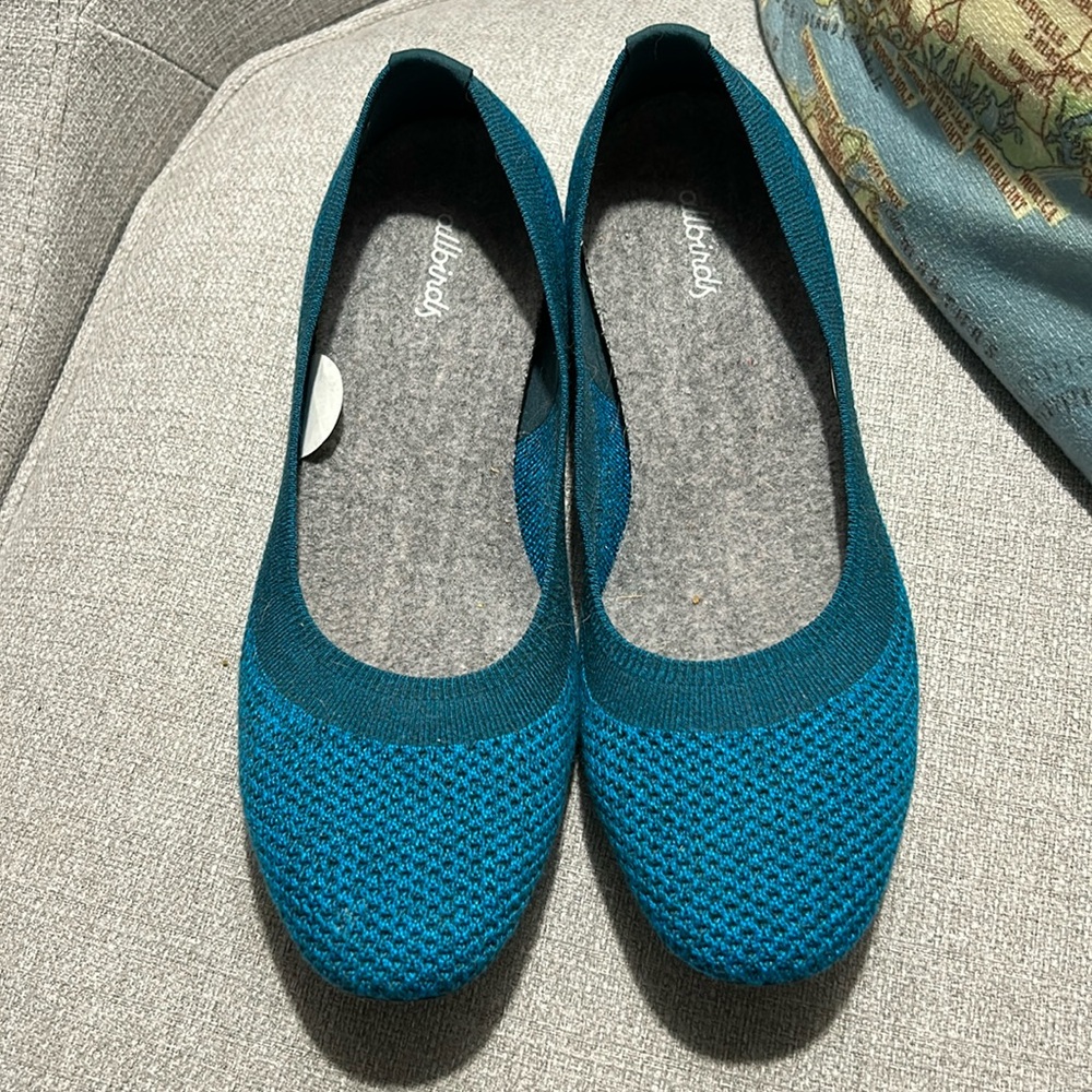 ALLBIRDS TURQUOISE/BLUE SIZE 9